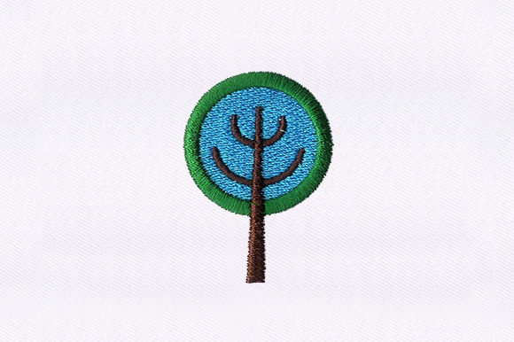 Dainty Tree: A Seasonal Embroidery Gem