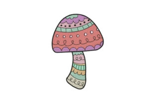 Decorated Mushroom: A Charming Embroidery for Meaningful Gifts