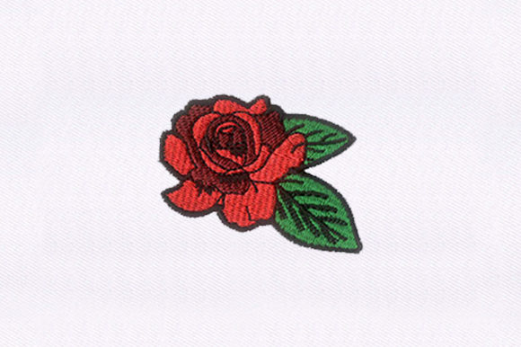 Fancy Red Rose Embroidery Design Review