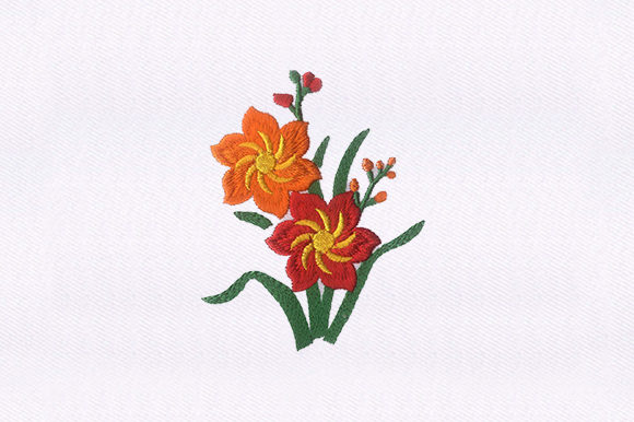 Orange Red Florals: A Smart Choice for Small Business Merch