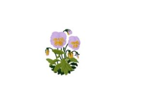 Pansy: A Seasonal Embroidery Gem for Holiday Crafters