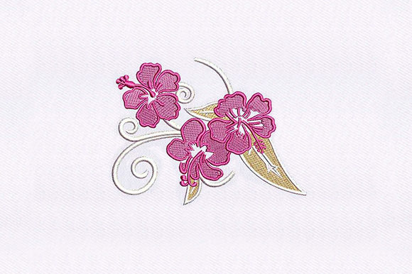 Pink Rosemallows: A Designer’s Real-World Embroidery Review