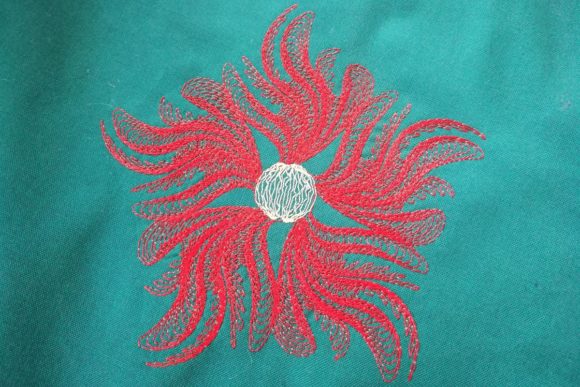 Swirl Flower: A Delicate, Gift-Ready Embroidery Design