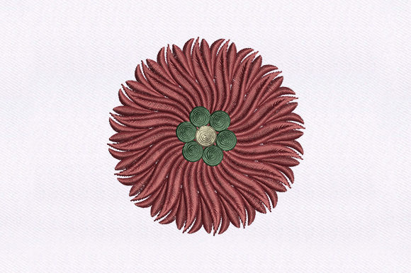 Symmetrical Flower Design