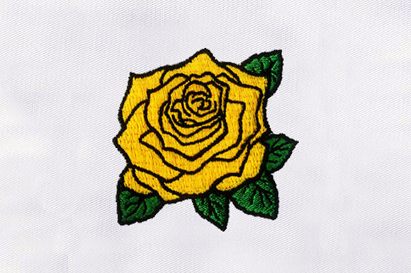 Yellow Flower Design: A Seasonal Embroidery Staple